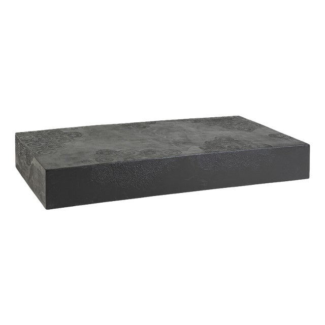 Geometrico Dark Brown Monolite 60125 Coffee Table by Disain1971 For Sale