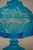 1960s Vintage Fostoria Blue Glass Pedestal Candy Dish With Lid – Coin Pattern For Sale - Image 5 of 6