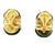 1980s Vintage Seaman Schepps 18k Gold and Carved Wood Statement Clip Earrings, A Pair For Sale - Image 5 of 15