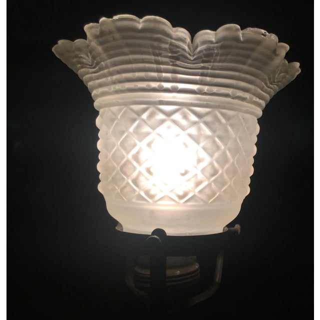 Metal Vintage Wall Lamp, 1920s For Sale - Image 7 of 14