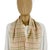 English Burberry Children Pink Merino Wool & Cashmere Small Scarf For Sale - Image 3 of 9