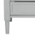 Gray Two Drawer Nightstand in Grey For Sale - Image 8 of 11