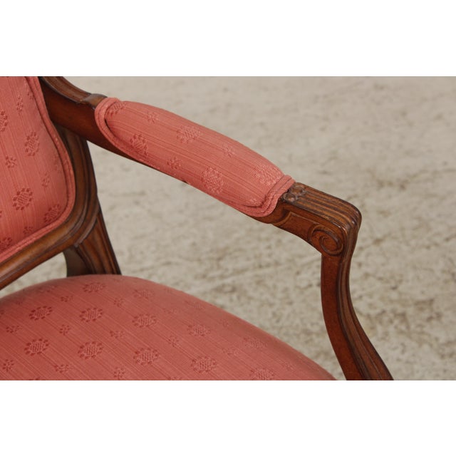 Pair of Lewis Mittman Louis XV Fauteuil Armchairs For Sale - Image 9 of 18