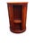 Late 20th Century Mahogany Revolving Bookcase Ethan Allen For Sale In New York - Image 6 of 12