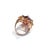 Bochic "Capri" Amethyst, Citrine & Peridot Ring Set In 18K Gold & Silver For Sale - Image 9 of 18
