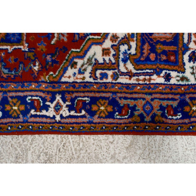 Quality Hand Woven Approx. 4x6 Oriental Wool Area Rug For Sale - Image 4 of 11