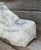 Antique Marble Reclined Kwan Yin Buddha Statue For Sale - Image 9 of 13