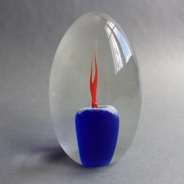 Italian Murano Glass Paperweight from Made Murano Glass, 1960s For Sale - Image 3 of 3