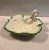 Majolica Leaf Decorative Bowl From Spain For Sale - Image 6 of 8