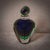 Blue Mid-Century Modern Murano Glass Perfume Bottle, Italy, 1990s For Sale - Image 8 of 9