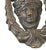 Early 19th Century Antique Early 1800s Neoclassical Figural Heavy Bronze Doorknocker For Sale - Image 5 of 7