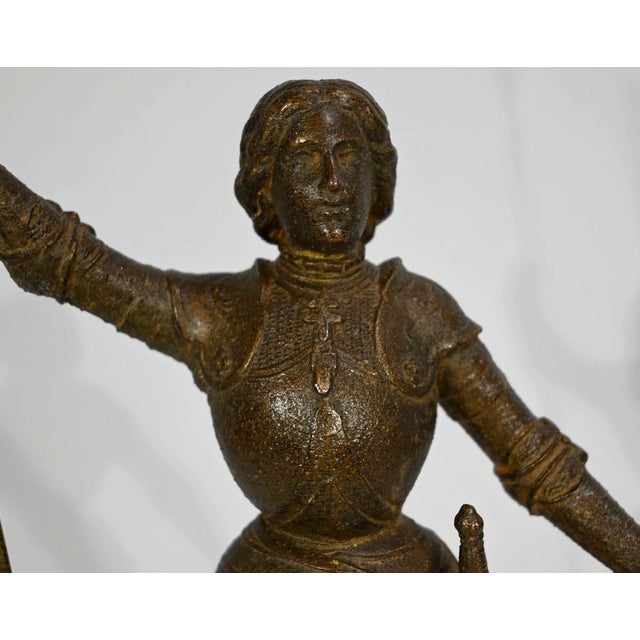 A. Foulon, Joan of Arc Victorious, Late 1800s, Regula For Sale - Image 5 of 18