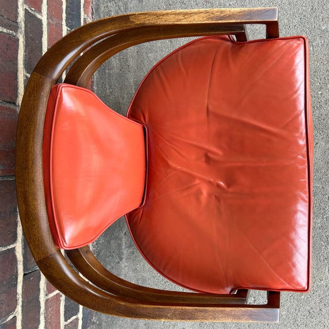 Harvey Probber Style Lounge Game Chair Low and Wide For Sale - Image 9 of 13