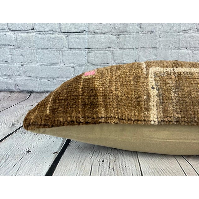 16 x 24 Rug Pillow Sultanate Shores Turkish Pillow Cushion Cover For Sale - Image 4 of 4