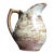 Vintage Rustic Art Collectibles Crockery Type Jug Creamer Vase Unique Marked Stoneware Pitcher For Sale