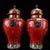 Traditional Pair of Gilt Bronze Cloisonné Enamel Dragon Motif Temple Jars For Sale - Image 3 of 9