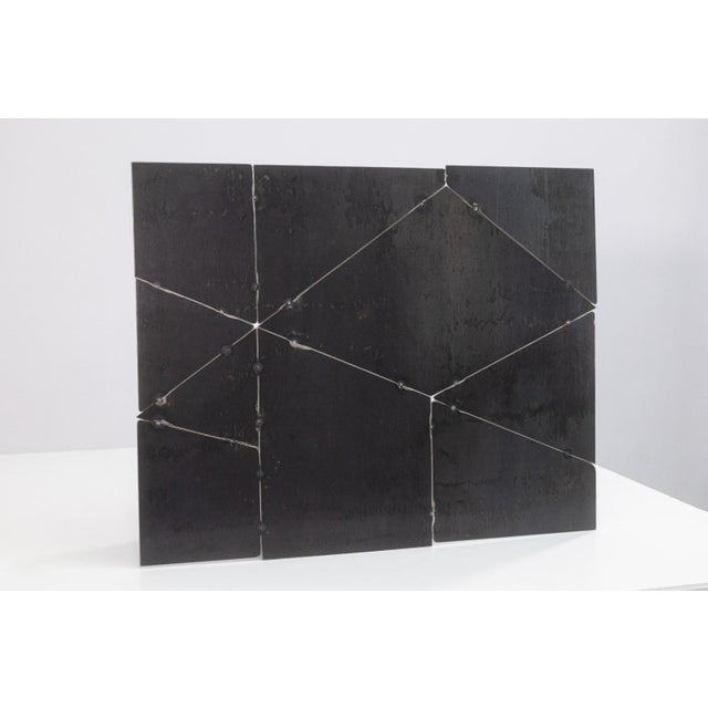 Contemporary Adam Shirley - Metal Wall Contemporary Sculpture by Detroit Artist For Sale - Image 3 of 6