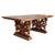 Early 20th Century French Carved Bleached Oak Marquetry Center or Dining Table For Sale - Image 12 of 12