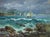 Oil Painting the Beginning of a Storm at Sea Yuriy Suprunchuk For Sale