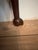 Wood Antique Patented Sliding Seat Mahogany Triangular Corner Chair With Turned Legs and Brass Castor For Sale - Image 7 of 15