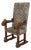 Antique Italian Cherub Carved Frame Throne Chair For Sale