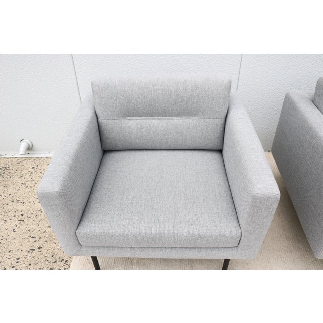 Contemporary Andreu World and Gensler Design Element Sofa and Lounge Chair, Set of 2 For Sale - Image 13 of 18