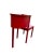 Bright and cheery vintage gossip bench in red! A spot to enjoy catching up with friends, gathering your thoughts and...