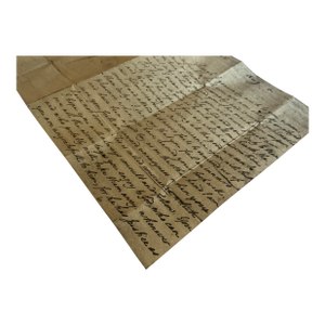 Antiquarian Manuscript - Letter of Lord Chesterfield to His Son - Mid 18th C