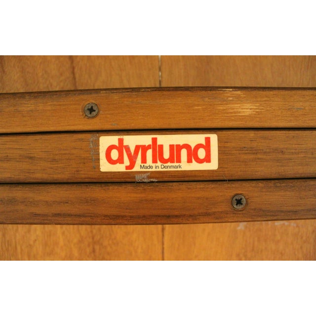Mid 20th Century Oval Extending Danish Teak Dining Table by Dyrlund For Sale - Image 16 of 16