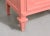 1970s Transitional Pair of Nightstands in Coral Pink - Newly Painted For Sale - Image 11 of 12