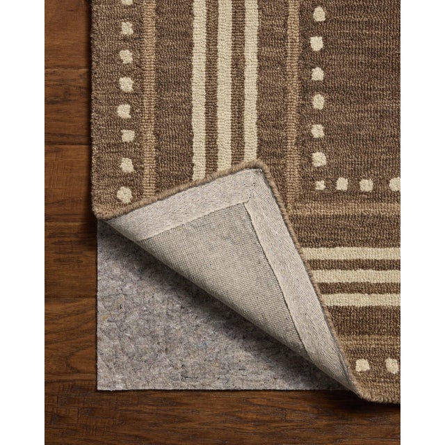 2020s Chris Loves Julia x Loloi Alfie Bark / Natural 2'-6" x 7'-6" Runner Rug For Sale - Image 5 of 5