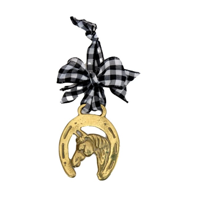 English 19th-C. English Horse Brass Ornament For Sale - Image 3 of 3