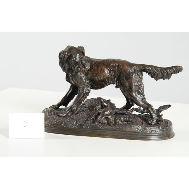 Bronze Hunting Dog from Jules Moigniez For Sale - Image 10 of 11