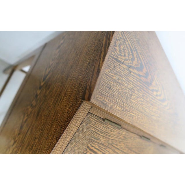 Wood Danish Standing Desk and Stool, 1960s, Set of 2 For Sale - Image 7 of 17