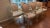 French Provincial Set of 7 French Louis XVI Style Oval Back Dining Chairs – Distressed Painted Finish & Quilted Upholstery For Sale - Image 3 of 16