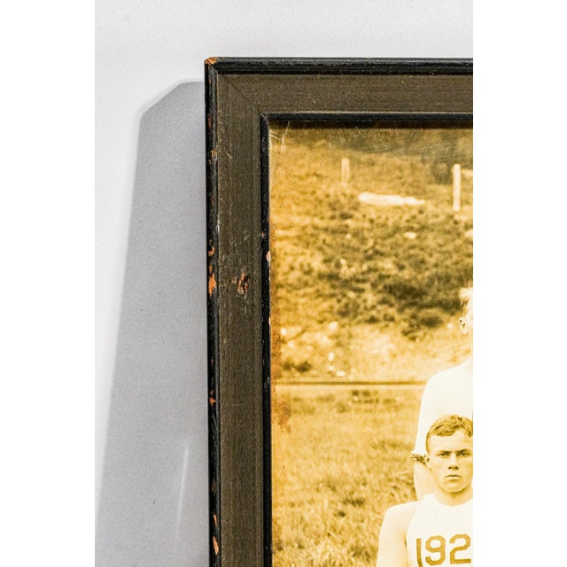 Rare Pair of Framed Antique Harvard University Rowing Crew Photographs Photos Portrait Sports Team Man Cave Home Wall Decor For Sale - Image 9 of 18