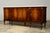 Mid 20th Century French Louis XVI Style Mahogany Sideboard Buffet With Carrara Marble Top For Sale - Image 9 of 18