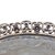 Brazilian Alpaca Silverplate Rococo Salon Tray With Pierced Gallery — Footed 10" For Sale In San Francisco - Image 6 of 7
