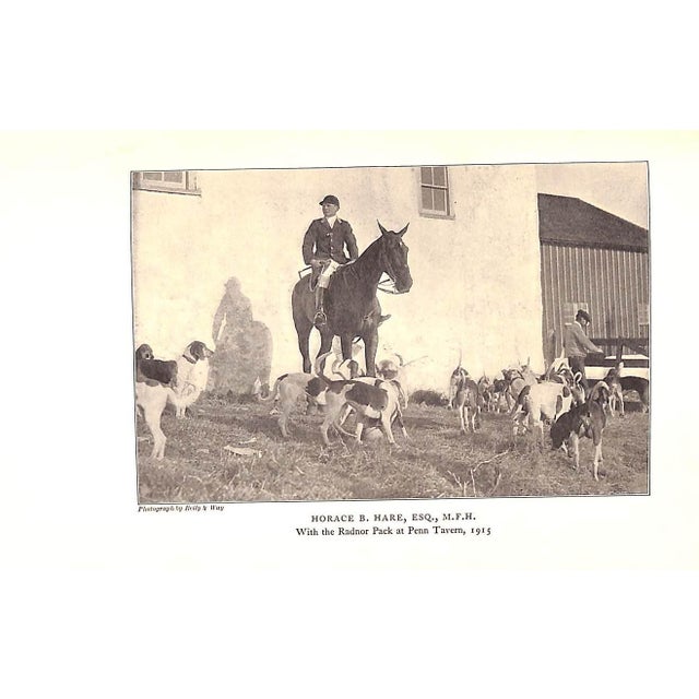 "Radnor Reminiscences: A Foxhunting Journal" 1921 Reeve, J. Stanley For Sale - Image 4 of 12