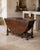 A handsome and substantial late 17th-century English oak gateleg dining table, dating to the William & Mary period, circa...
