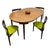 1960s Danish Teak Extending Dining Table and Chairs by Hans Olsen, 1960, Set of 5 For Sale - Image 5 of 18