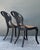Paint Vintage Papier Mache Cane Chairs - A Pair For Sale - Image 7 of 11