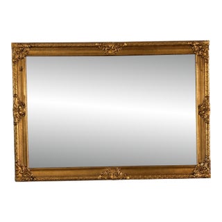 Antique Giltwood Wall Mirror, Late 19th Century (C. 1880–1900) For Sale