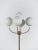 Brass and Opal Globe Floor Lamp, Germany, 1970s For Sale - Image 3 of 11