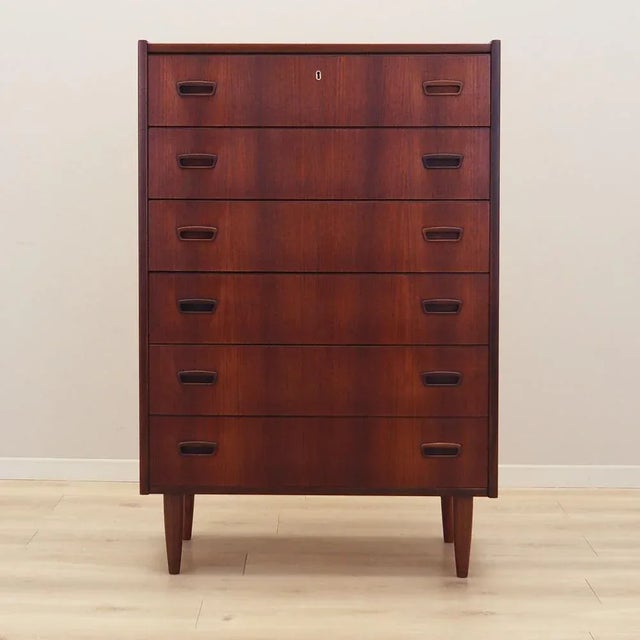 Vintage Danish Teak Chest of Drawers, 1970s For Sale - Image 12 of 12