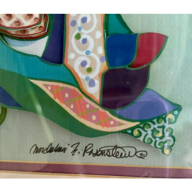 Framed Mordechai Rosenstein Layered Pop Art For Sale - Image 11 of 12