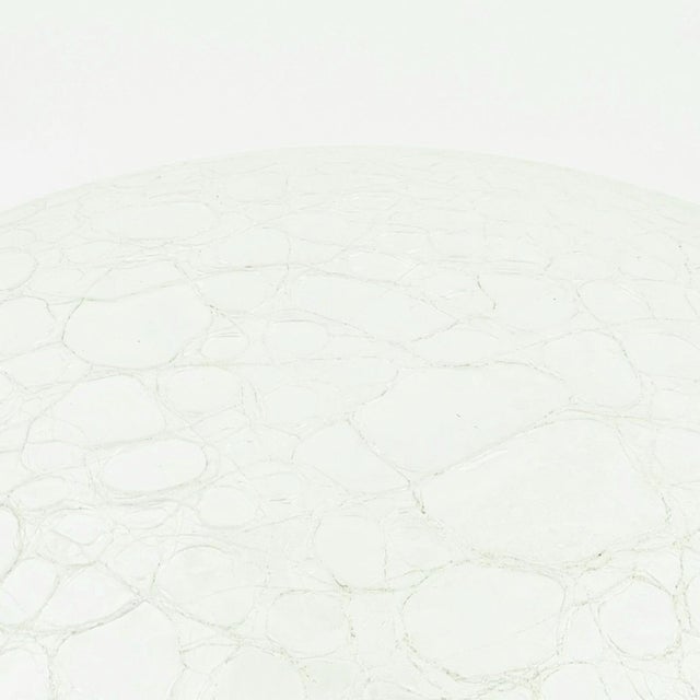 Mid-Century Space Age Glass Table Lamp from Doria, Germany, 1960s For Sale - Image 4 of 10