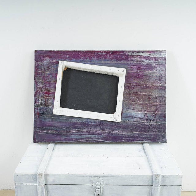 Unknown, Conceptual Artwork with Overlapping Canvases, 2000s, Canvas For Sale - Image 4 of 4