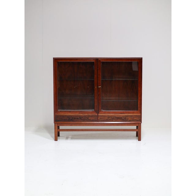 Display Cabinet in Rosewood from Brouer Møbelfabrik, Denmark, 1960s For Sale - Image 16 of 16
