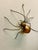 Mid-Century Modern Italian Metal and Glass Spider Wall Lamp, 1950s For Sale - Image 6 of 18